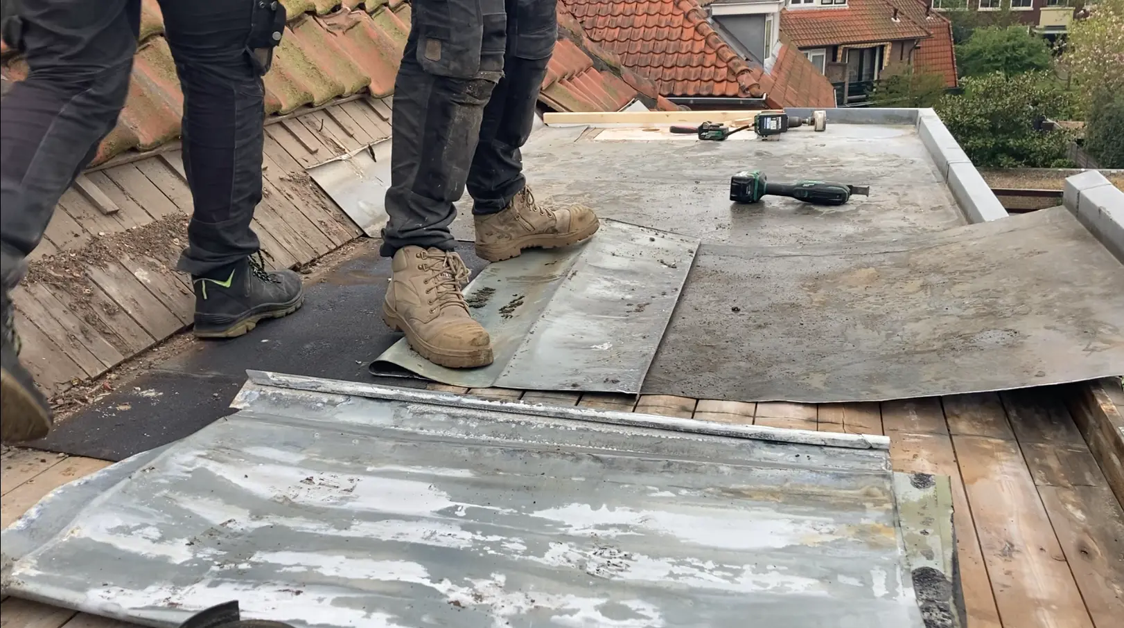Voor de werkzaamheden